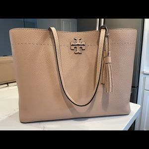 Tory Burch Mcgraw Tote Devon Sand